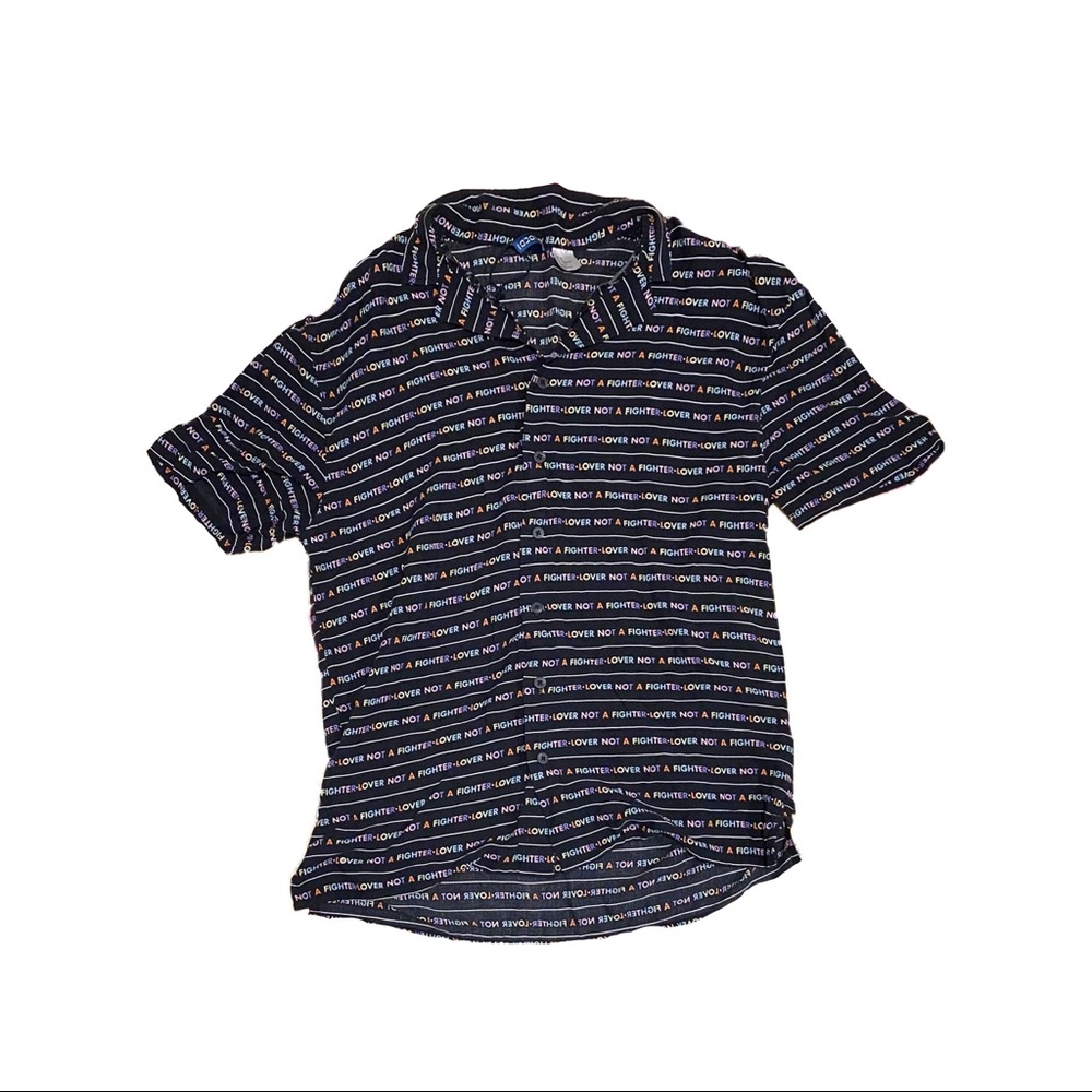 H&M SHORT SLEEVE BUTTON UP